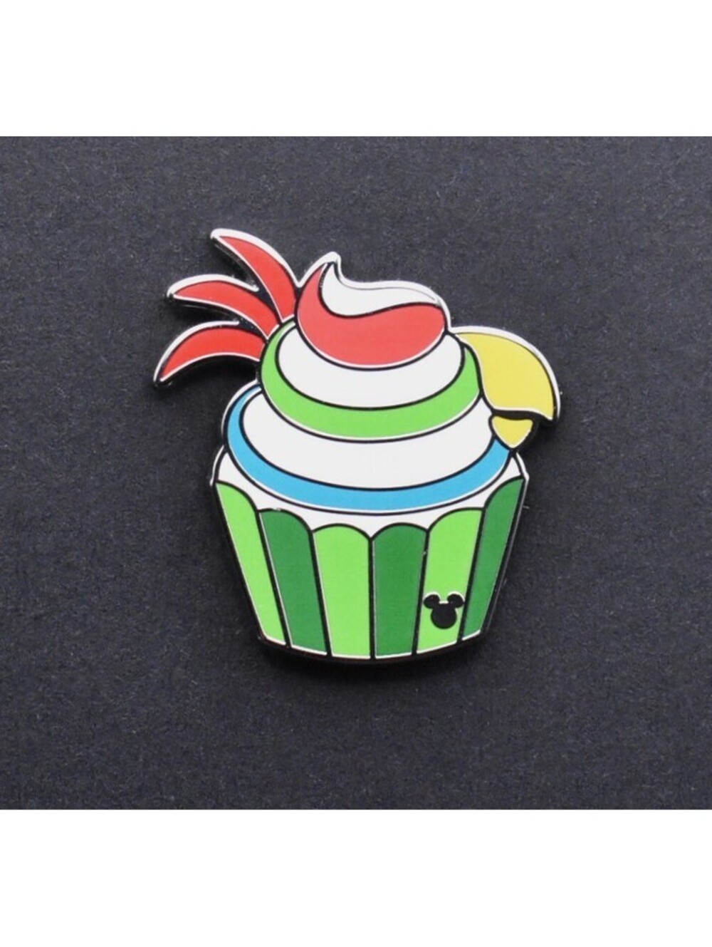Disney DLR Tiki Bird Chaser Cupcakes Set Hidden Mickey 2026 Pin (C6)